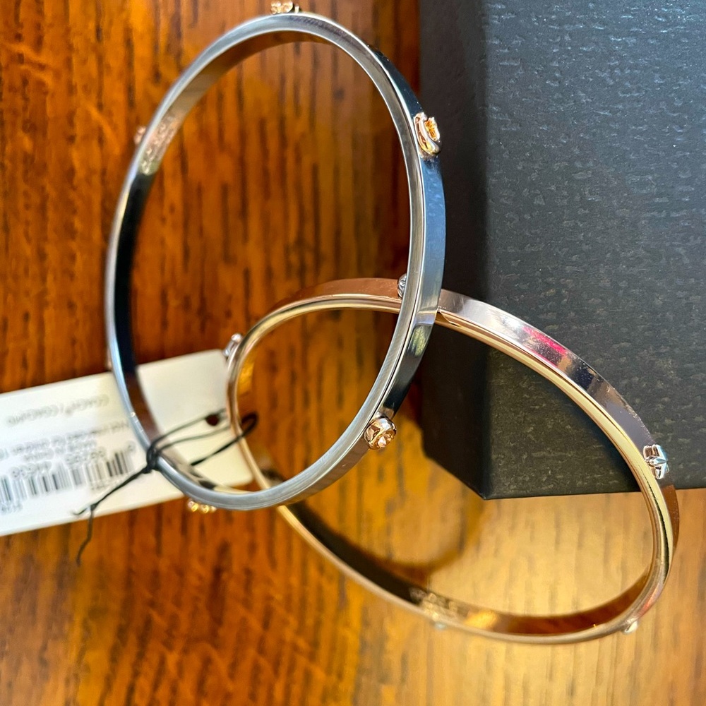 Coach Two Piece Bangle Set